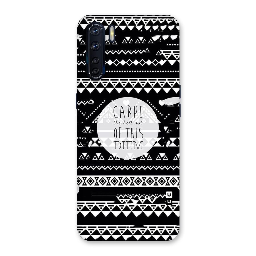 Hell Diem Back Case for Oppo F15