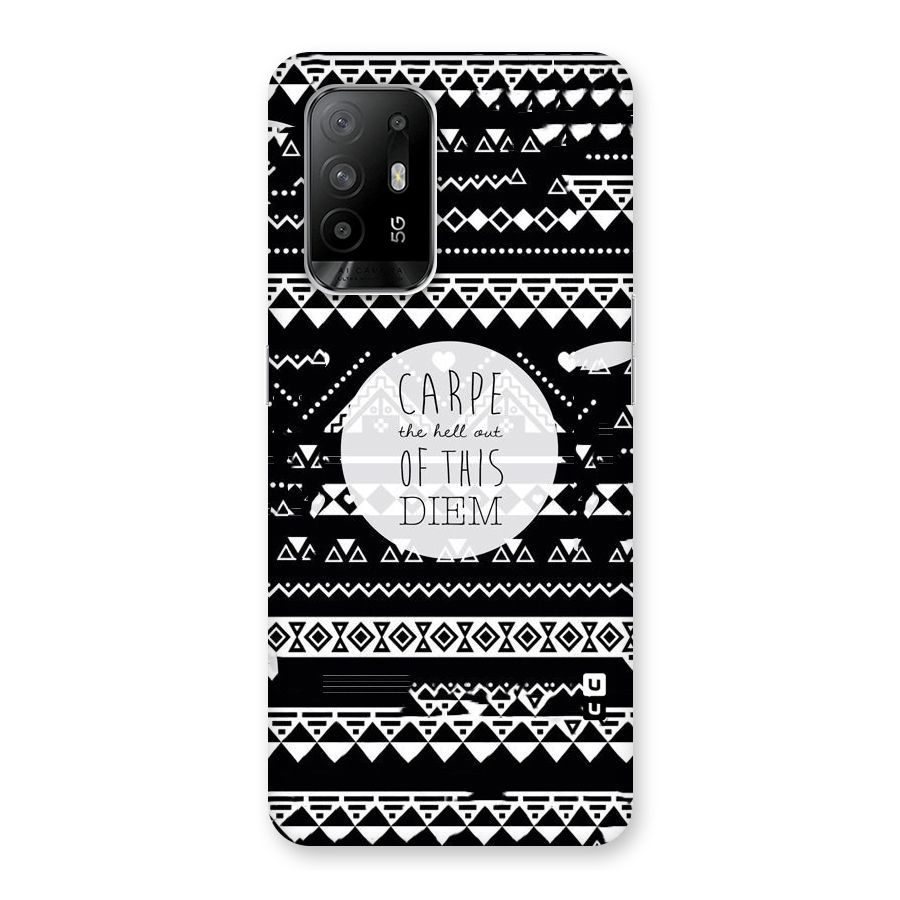 Hell Diem Back Case for Oppo F19 Pro Plus 5G