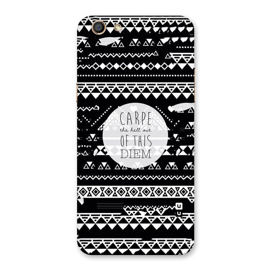 Hell Diem Back Case for Oppo F3