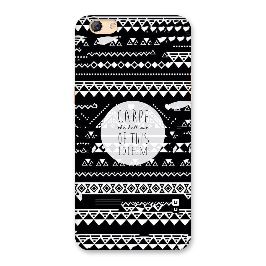 Hell Diem Back Case for Oppo F3 Plus
