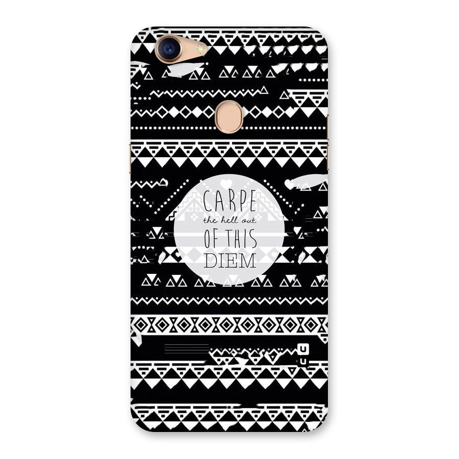 Hell Diem Back Case for Oppo F5