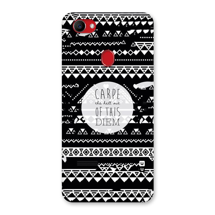 Hell Diem Back Case for Oppo F7