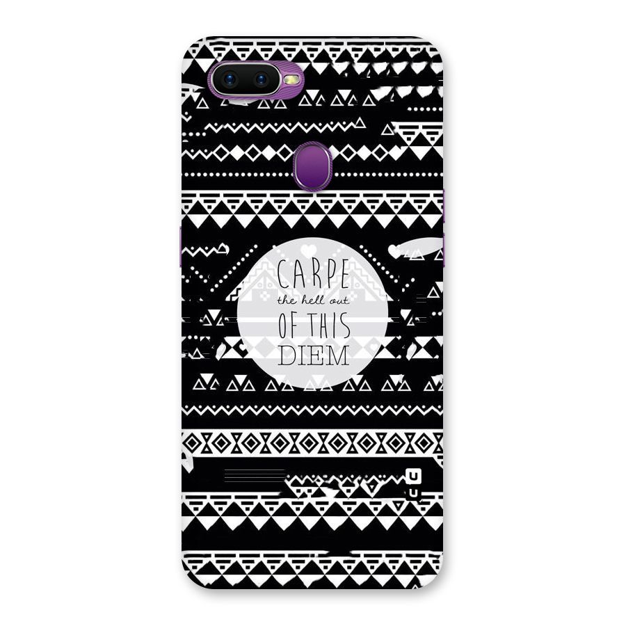 Hell Diem Back Case for Oppo F9