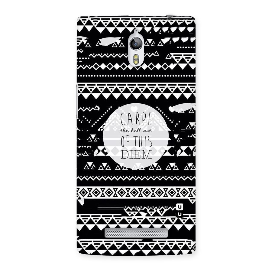 Hell Diem Back Case for Oppo Find 7