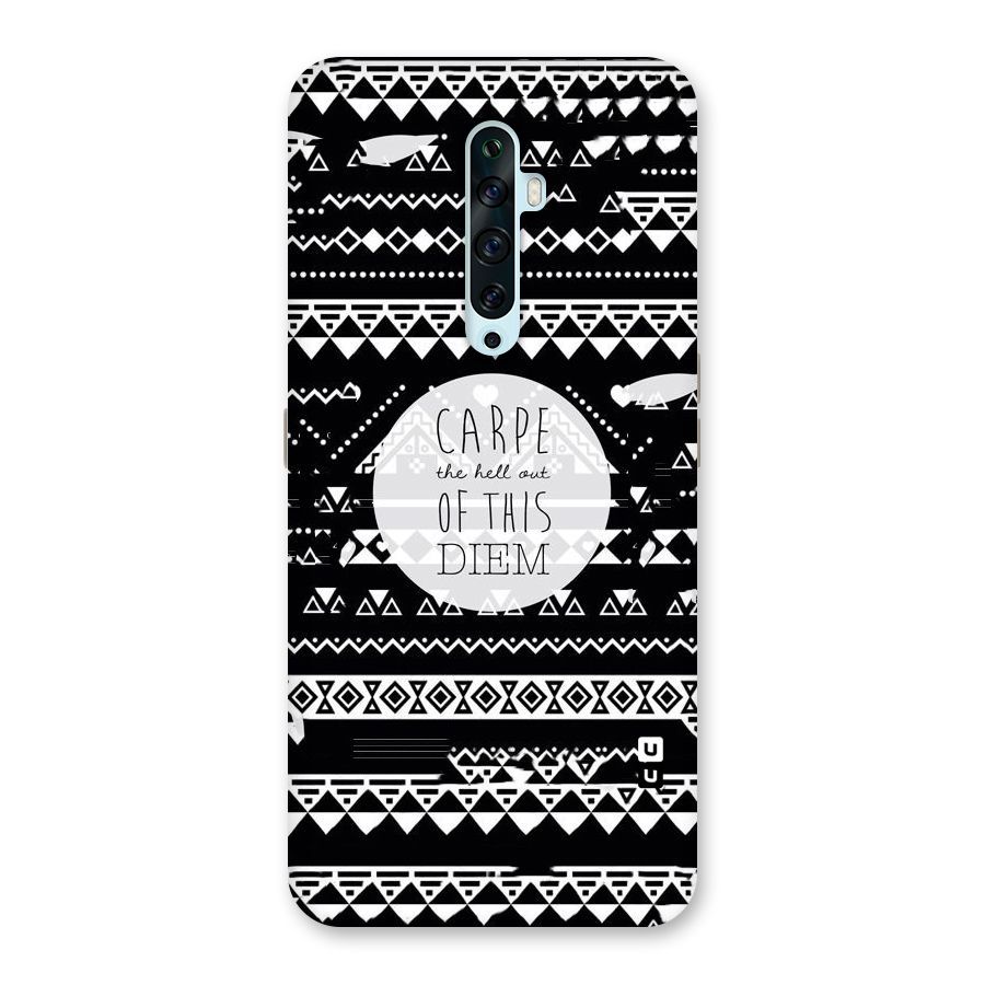 Hell Diem Back Case for Oppo Reno2 F