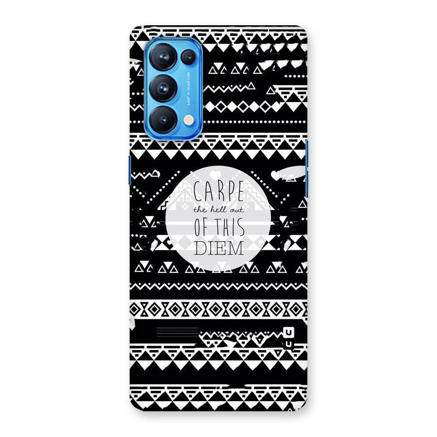 Hell Diem Back Case for Oppo Reno5 Pro 5G