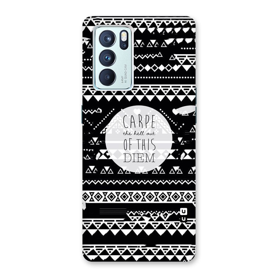 Hell Diem Back Case for Oppo Reno6 Pro 5G