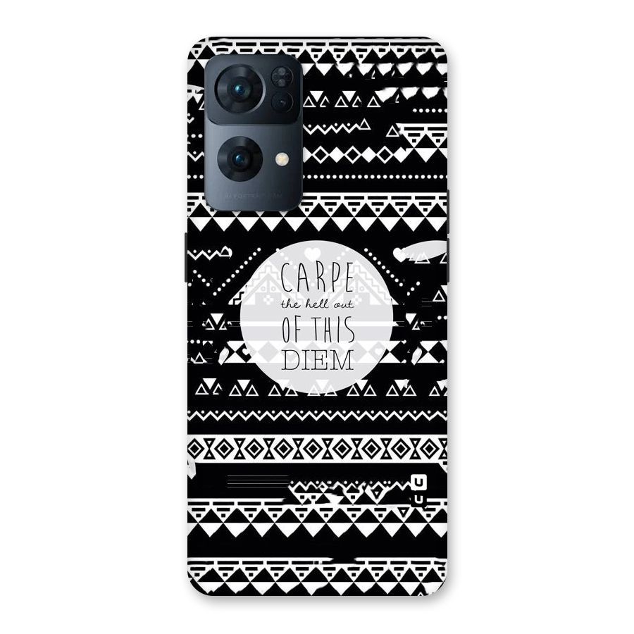 Hell Diem Back Case for Oppo Reno7 Pro 5G