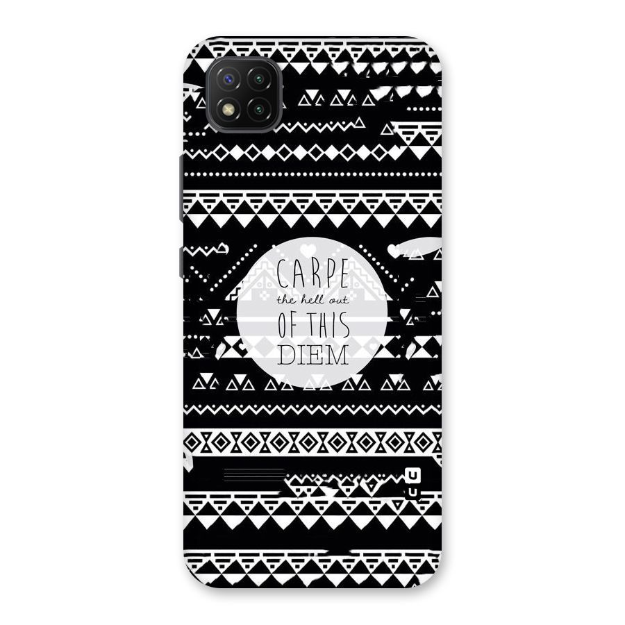 Hell Diem Back Case for Poco C3
