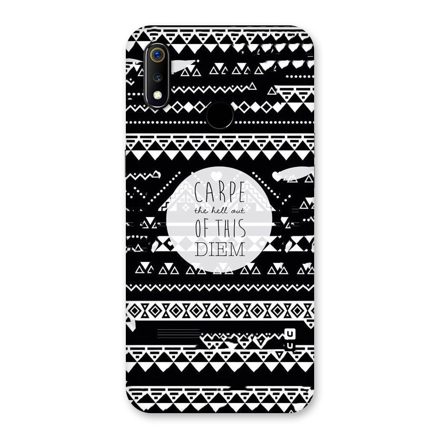 Hell Diem Back Case for Realme 3