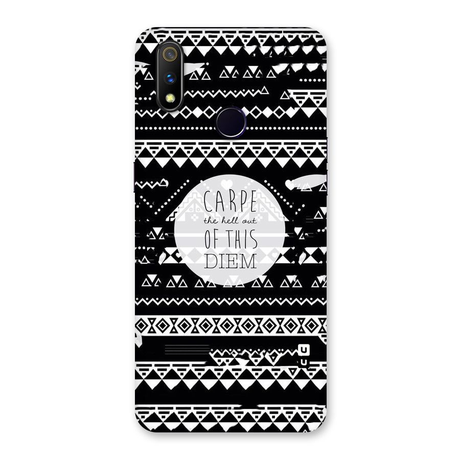 Hell Diem Back Case for Realme 3 Pro