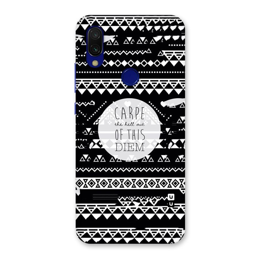 Hell Diem Back Case for Redmi 7
