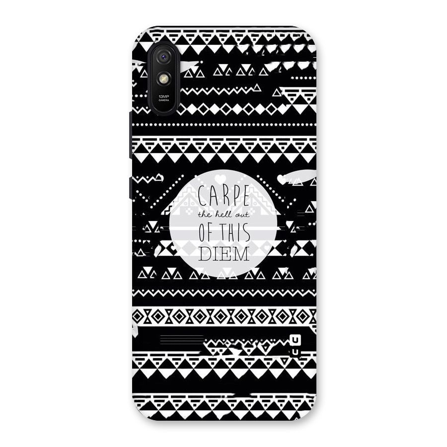 Hell Diem Back Case for Redmi 9i