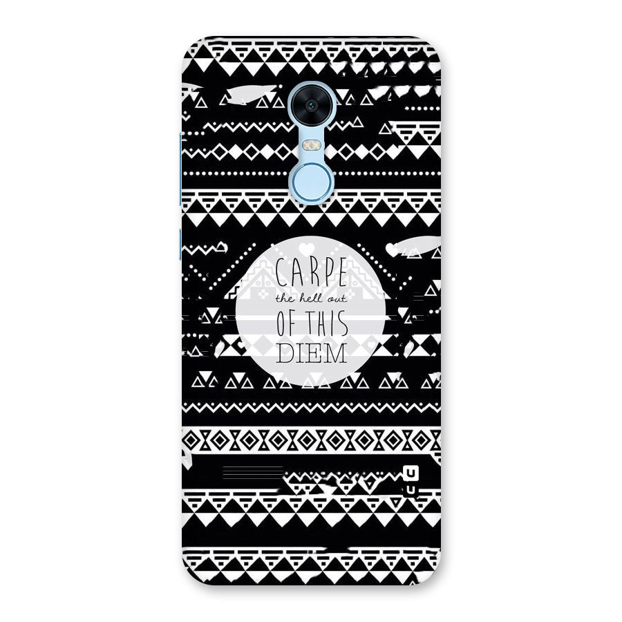 Hell Diem Back Case for Redmi Note 5