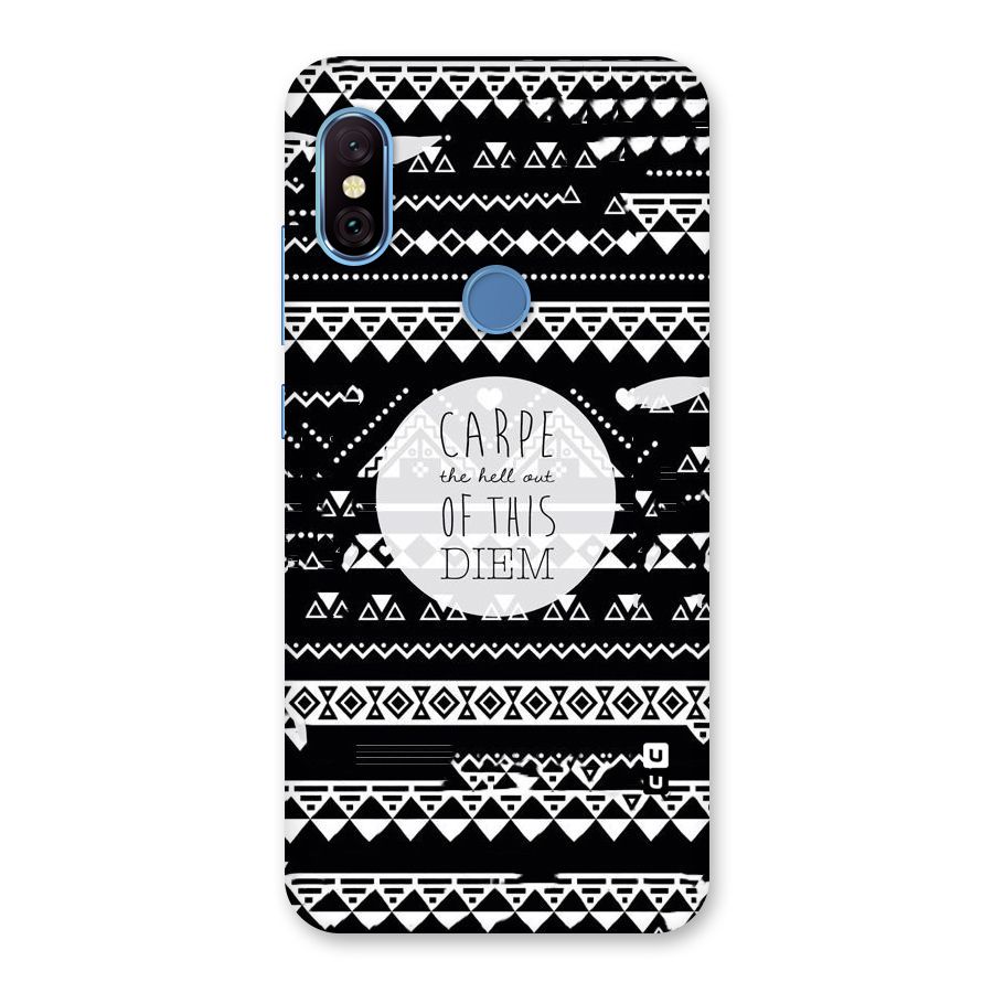 Hell Diem Back Case for Redmi Note 6 Pro