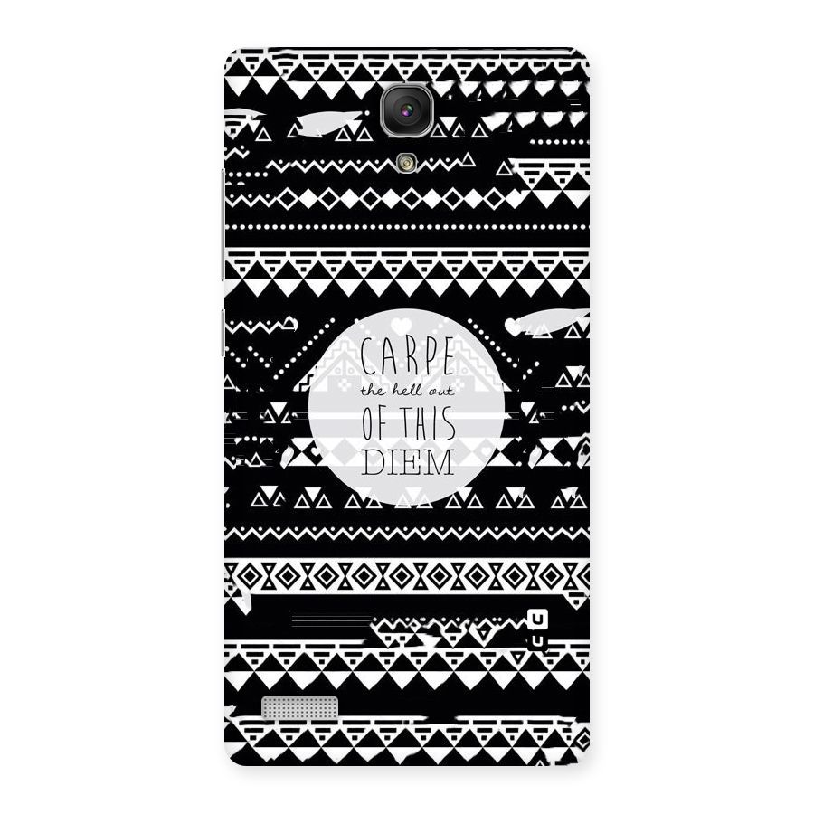 Hell Diem Back Case for Redmi Note Prime