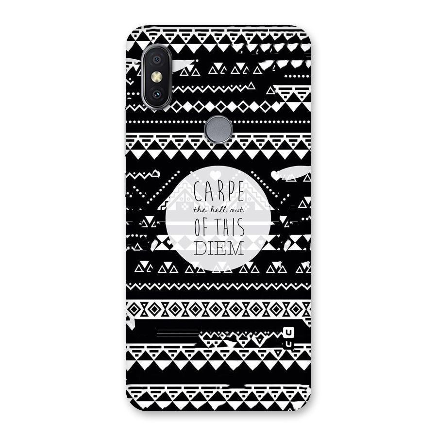 Hell Diem Back Case for Redmi Y2