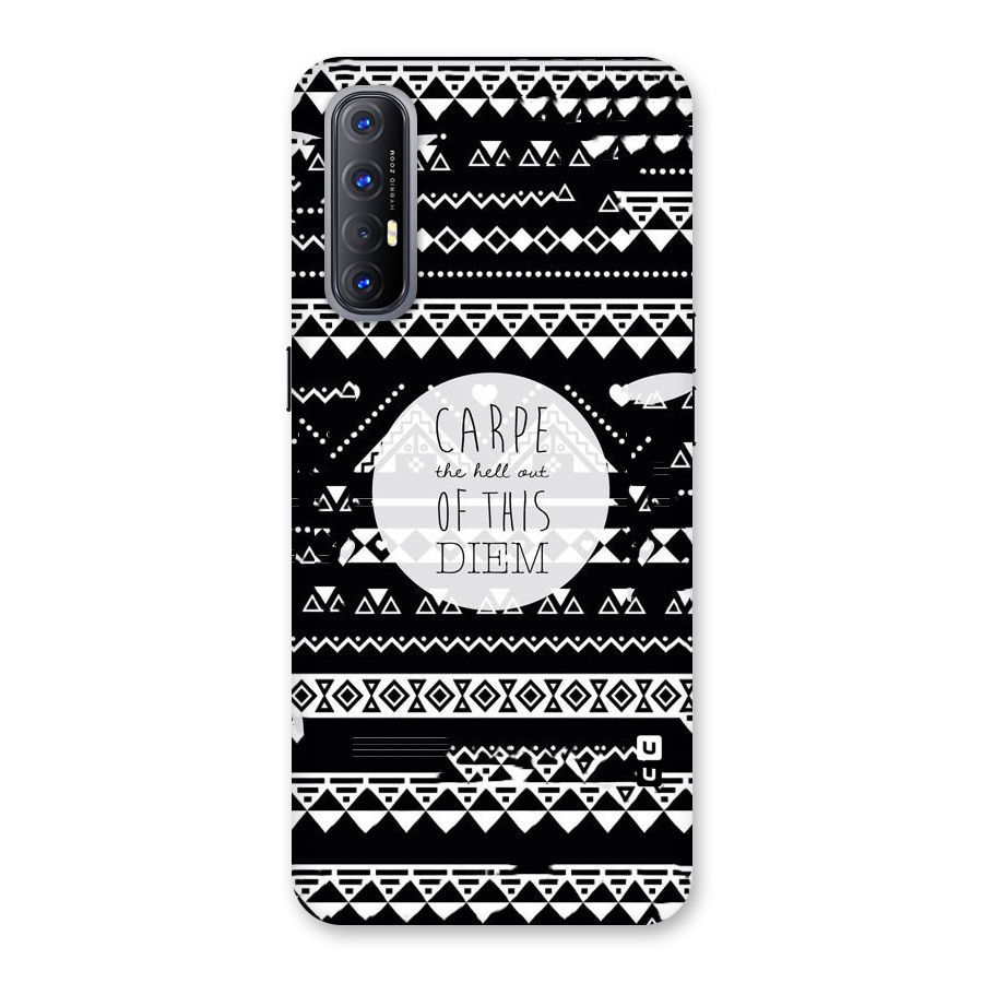 Hell Diem Back Case for Reno3 Pro