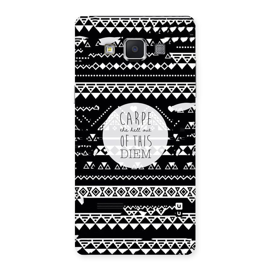 Hell Diem Back Case for Samsung Galaxy A5