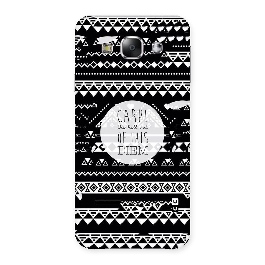 Hell Diem Back Case for Samsung Galaxy E5