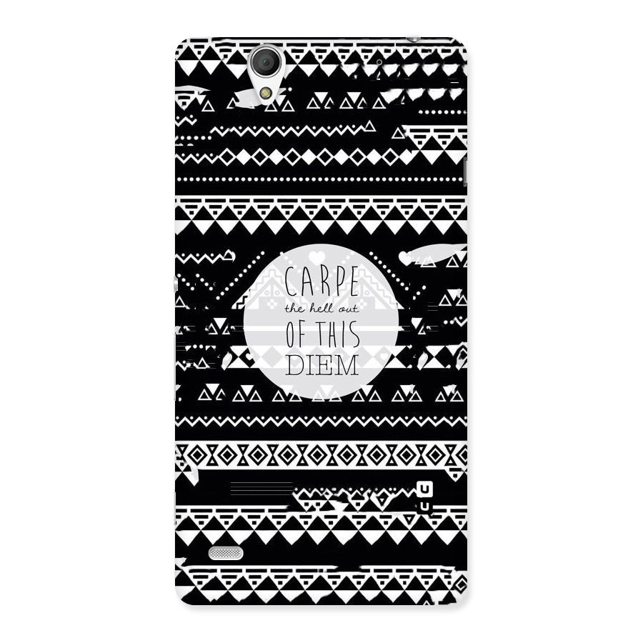 Hell Diem Back Case for Sony Xperia C4