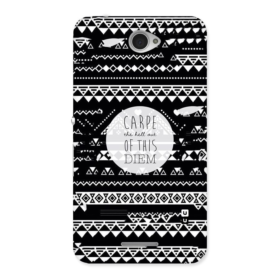 Hell Diem Back Case for Sony Xperia E4