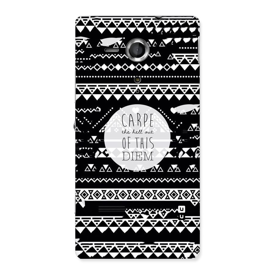 Hell Diem Back Case for Sony Xperia SP