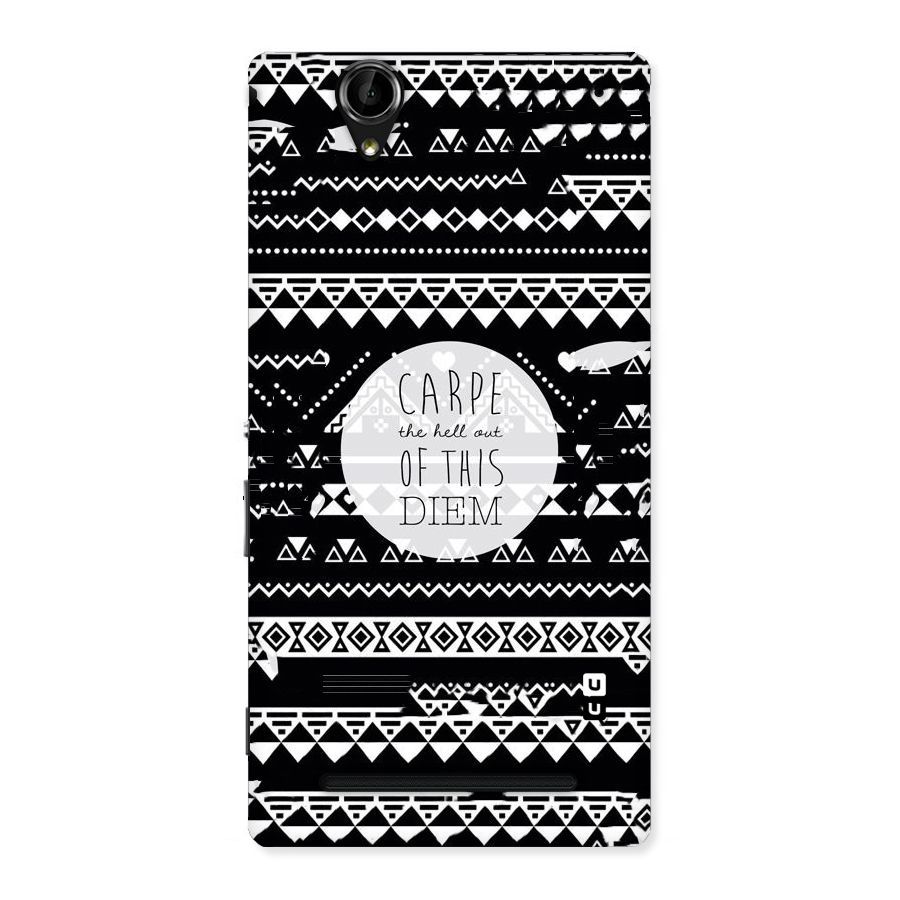 Hell Diem Back Case for Sony Xperia T2