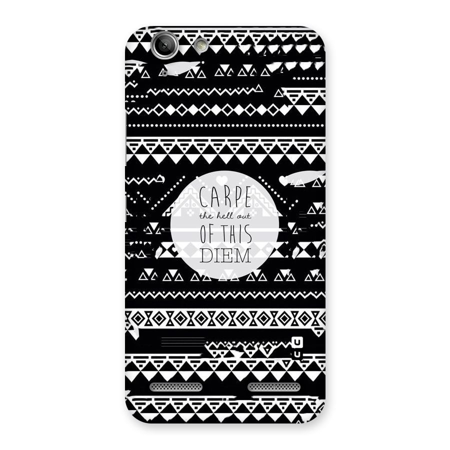 Hell Diem Back Case for Vibe K5 Plus