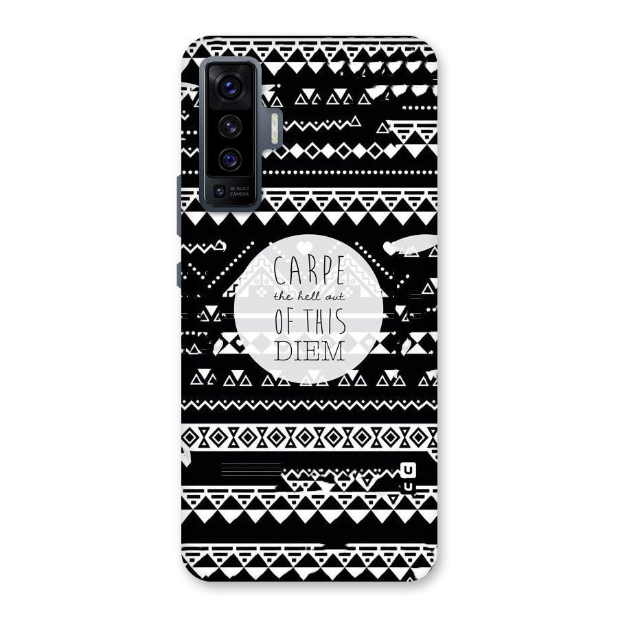 Hell Diem Back Case for Vivo X50