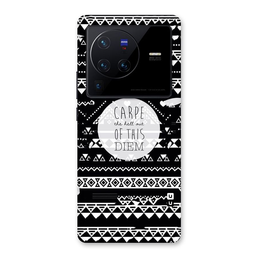 Hell Diem Back Case for Vivo X80 Pro