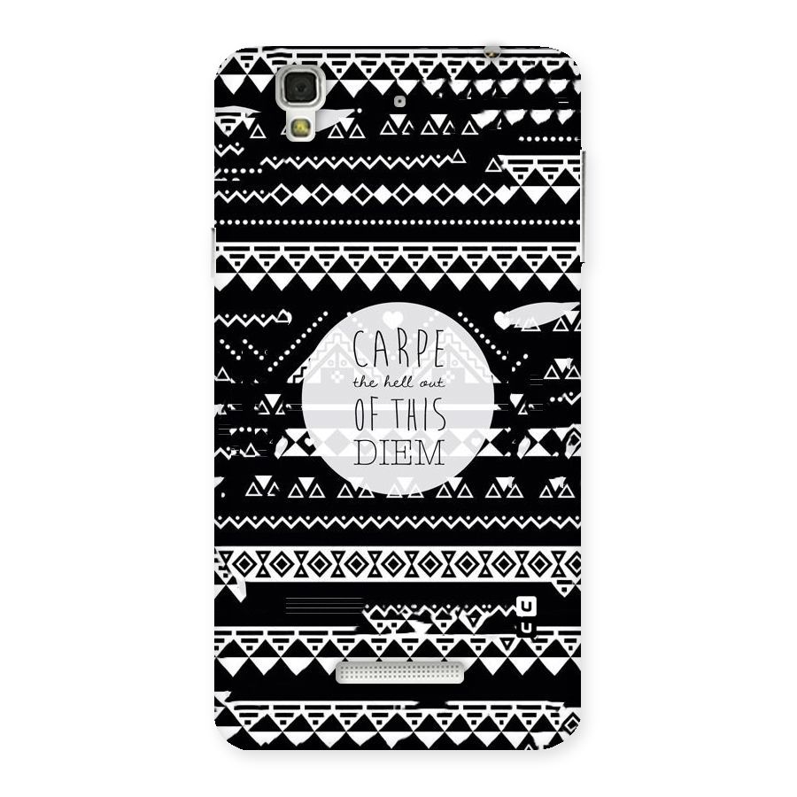 Hell Diem Back Case for YU Yureka Plus