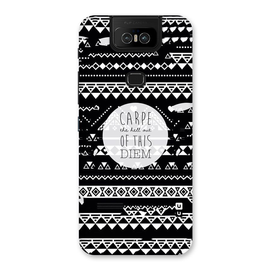 Hell Diem Back Case for Zenfone 6z