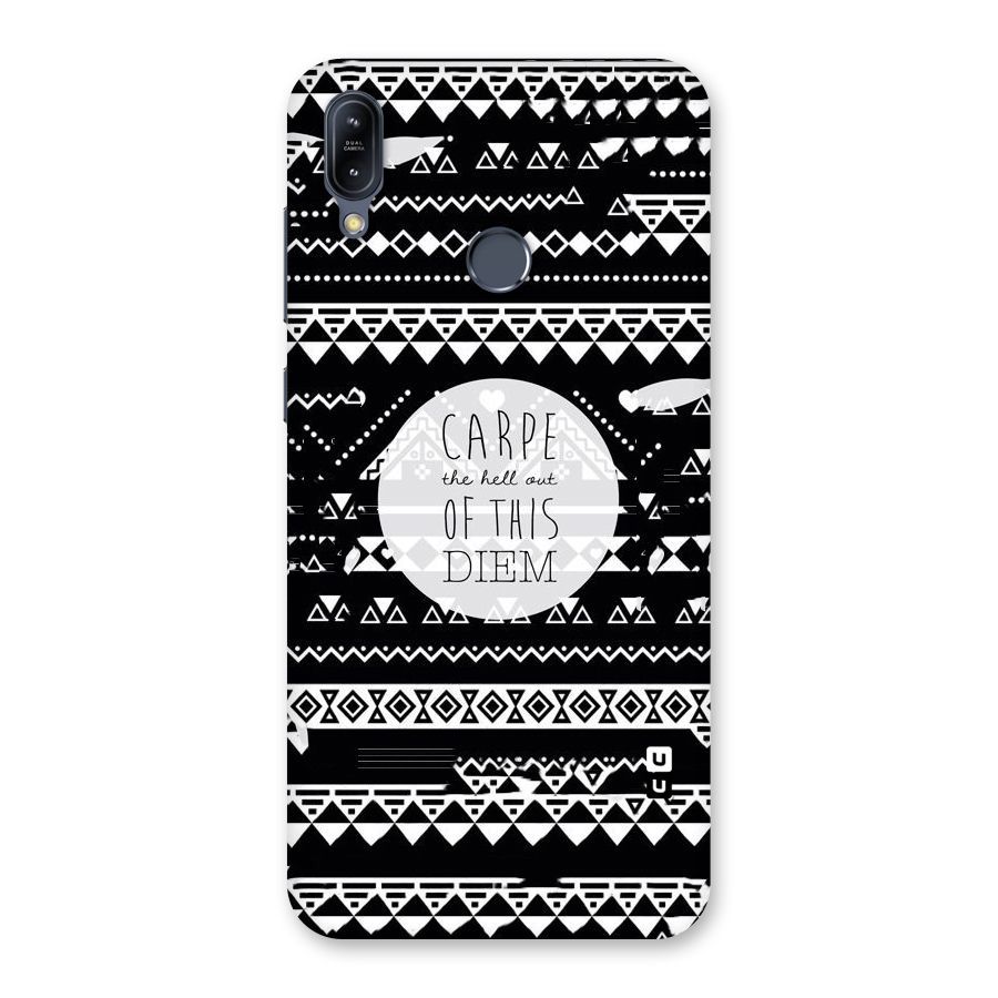 Hell Diem Back Case for Zenfone Max M2
