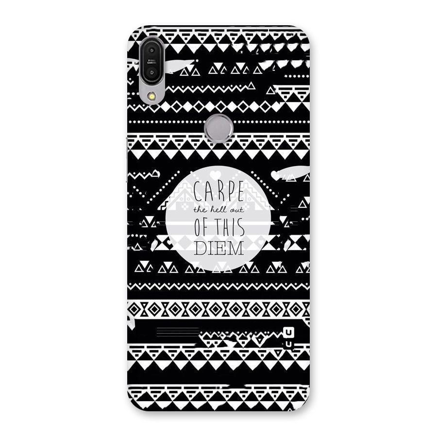 Hell Diem Back Case for Zenfone Max Pro M1