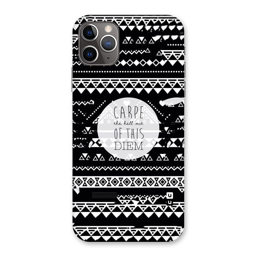 Hell Diem Back Case for iPhone 11 Pro Max