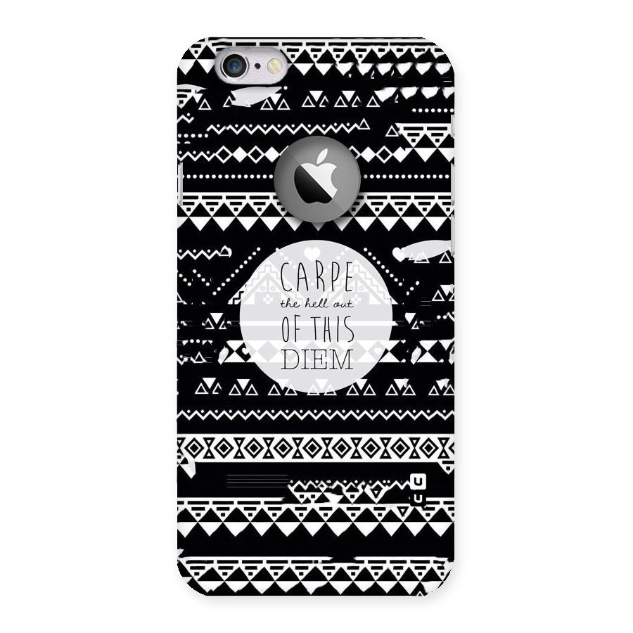 Hell Diem Back Case for iPhone 6 Logo Cut