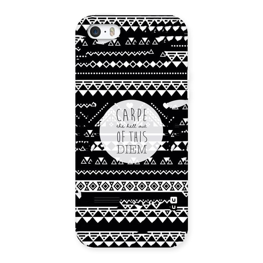 Hell Diem Back Case for iPhone SE