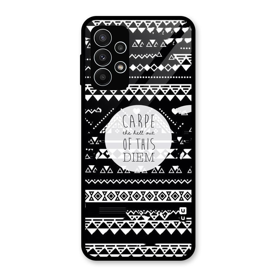 Hell Diem Glass Back Case for Galaxy A23