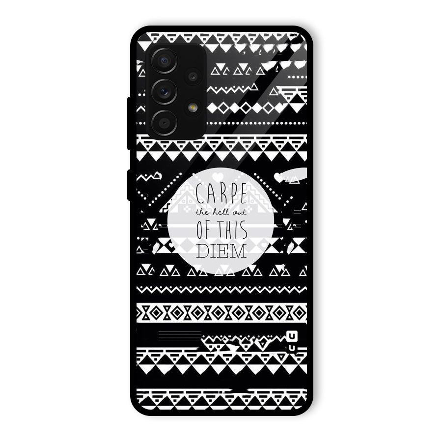 Hell Diem Glass Back Case for Galaxy A53 5G