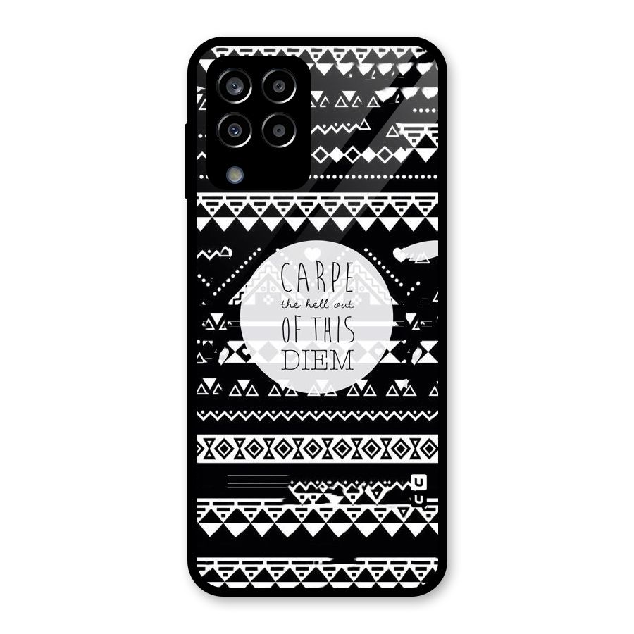 Hell Diem Glass Back Case for Galaxy M33