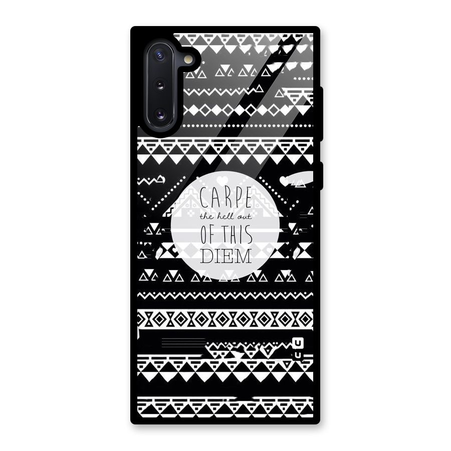 Hell Diem Glass Back Case for Galaxy Note 10