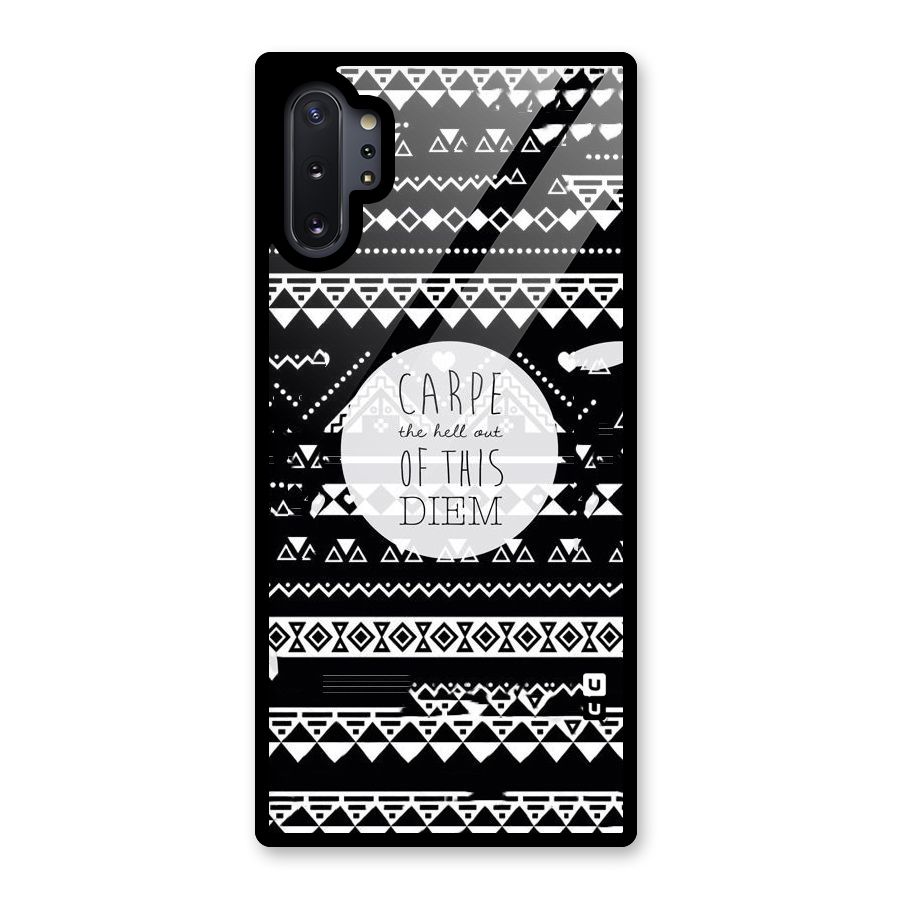 Hell Diem Glass Back Case for Galaxy Note 10 Plus