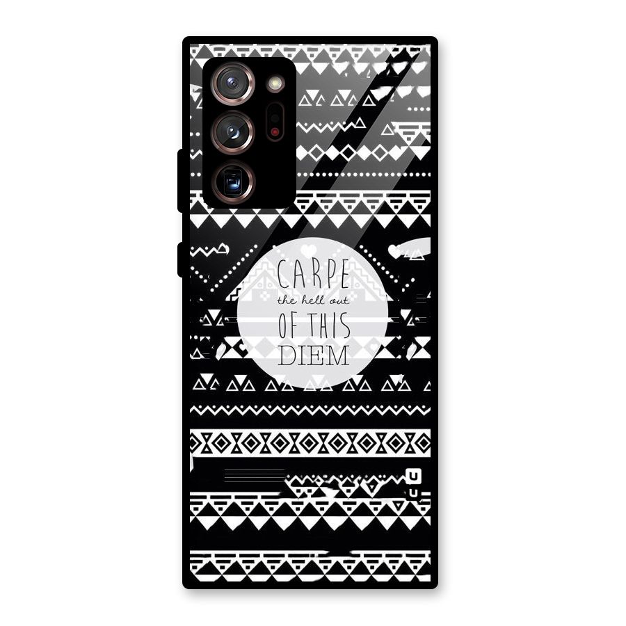 Hell Diem Glass Back Case for Galaxy Note 20 Ultra