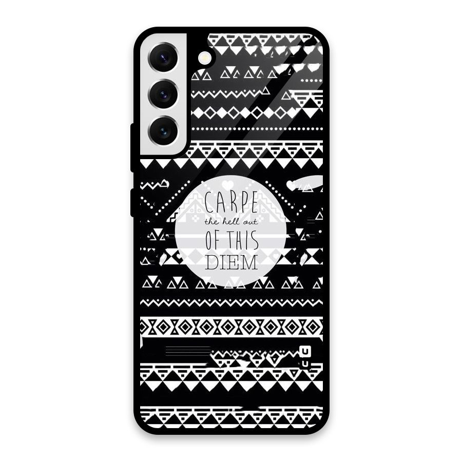 Hell Diem Glass Back Case for Galaxy S22 Plus 5G
