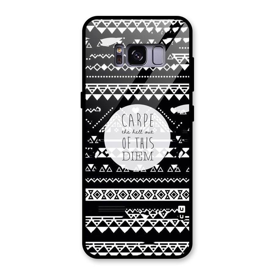 Hell Diem Glass Back Case for Galaxy S8