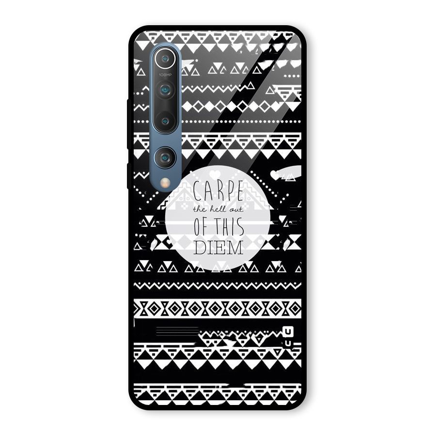 Hell Diem Glass Back Case for Mi 10