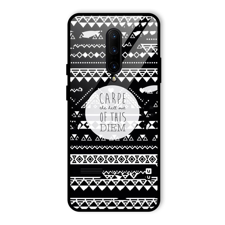 Hell Diem Glass Back Case for OnePlus 7 Pro