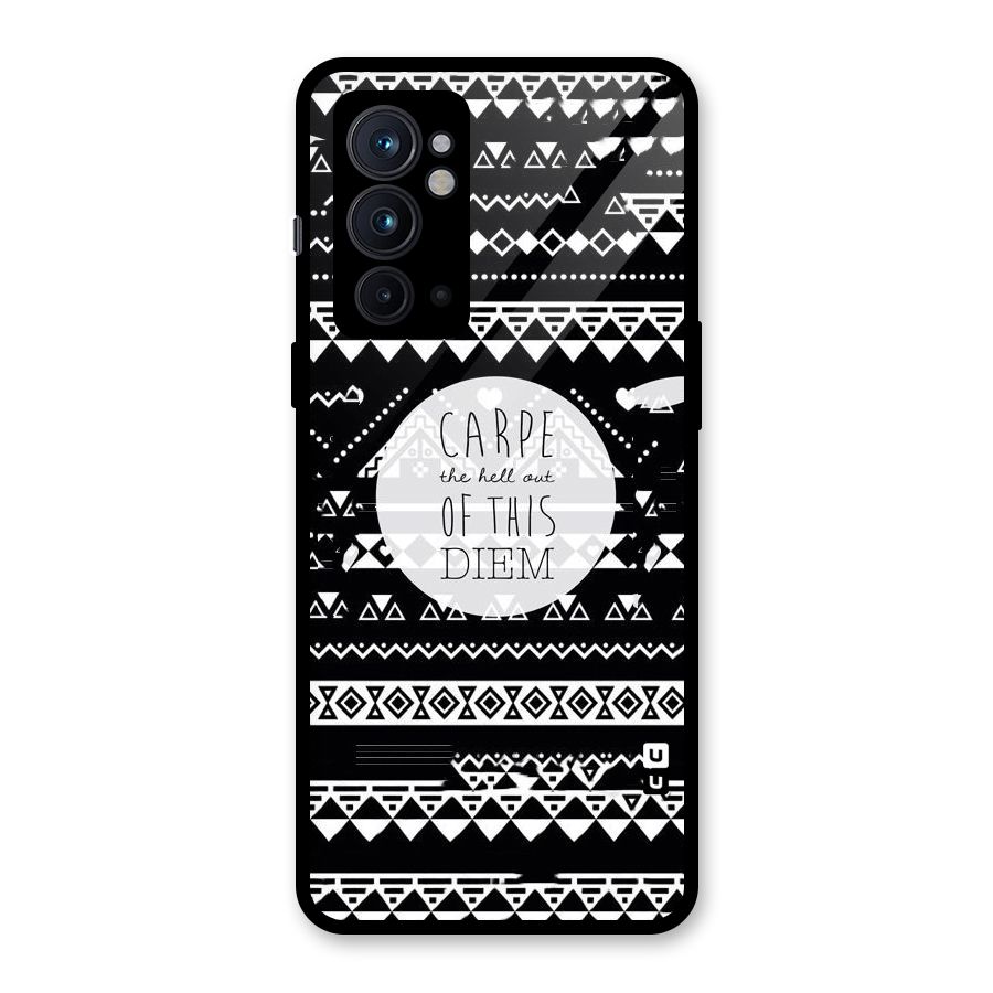 Hell Diem Glass Back Case for OnePlus 9RT 5G