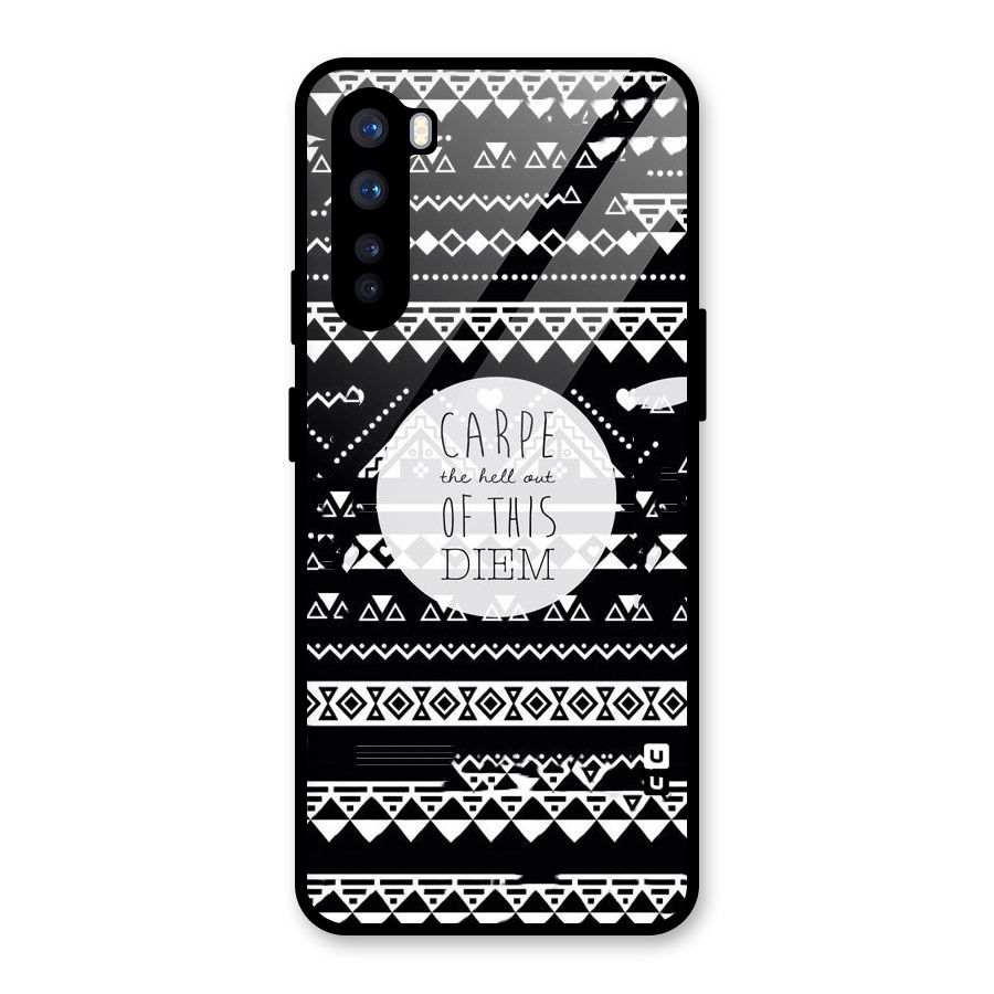 Hell Diem Glass Back Case for OnePlus Nord